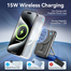 VENTION FHNB0 10000mAh Magnetic 20W Wireless Power Bank Black image