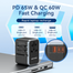VENTION FJFB0 4-Port 65W GaN Universal Travel Adapter - Black image