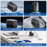 VENTION FJGB0 4-Port USB 100W/100W/20W/18W GaN Universal Travel Adapter Black image