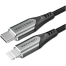 VENTION H16BF Cotton Braided USB 2.0 1M Cable Black image
