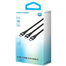 VENTION H17BAV Cotton Braided USB 2.0 1.2M Cable Black image