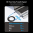 VENTION TAVHF Cotton Braided USB 4.0 1M Cable Gray image