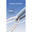 VENTION TRDBH USB 2.0 Type-C to Type-C 3A 2M Cable Black image