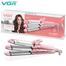 VGR V-563 Multi-Styler 4-in-1 Straightener, Curler, Crimper and Waver Salon Series for Women image