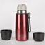 IHW Vacuum Flask Double Lid 500 ml Maroon - IVF5007 image