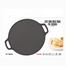 Varudi Pre-Seasoned Cast Iron Dosa Tawa 12 inch Black. image