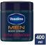 Vaseline Men Extra Hydration 72H Mois. Body Cream 400 ml image