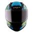 Vega Bolt Bunny Black Neon Blue Helmet image