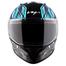 Vega Bolt Game Changer Black Blue Helmet image