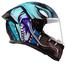 Vega Bolt Game Changer Black Blue Helmet image