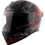 Vega Bolt Octopus Black Red Helmet image