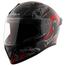 Vega Bolt Octopus Black Red Helmet image