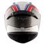 Vega Bolt Southpaw White Grey Left Hander Helmet image