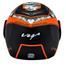 Vega Crux Dx Camouflage Dull Black Orange Helmet image