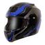 Vega Crux Dx Checks Black Blue Helmet image