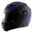 Vega Crux Dx Checks Dull Black Blue Helmet image