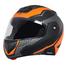 Vega Crux Dx Checks Dull Black Orange Helmet image