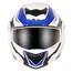 Vega Crux Dx Checks White Blue Helmet image