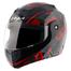 Vega Crux Dx Fighter Black Red Helmet image
