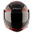 Vega Crux Dx Fighter Black Red Helmet image