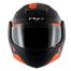 Vega Crux Dx Flex Dull Black Orange Helmet image