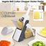 Vegeta Bell Cutter Chopper Dicker Peeler Sly Mandoline Manual Slick's Food Chopper Grinder Kitchen Tools Accessories Stainless Steel Rust-Free Blades with Thickness Adjuster image