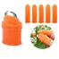 Vegetable And Fruits Thumb Cutter Finger cutter -1 Pcs image