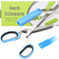 Vegetable Cutter 5 Blade Scissor (Any Color) image