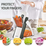Vegetable Cutter Mandoline Slicer – Manual Food Chopper image
