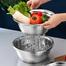 Vegetable Cutter With Drain Basket 3 In 1 image