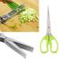 Vegetables Cutting Scissor 5 Layer image