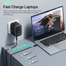 Vention FJDB0 3-Port USB 65W GaN Universal Travel Adapter image