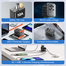 Vention FJEB0 20W 3-Port USB(C A A) Universal Travel Adapter - Black image