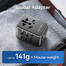 Vention FJEB0 20W 3-Port USB(C A A) Universal Travel Adapter - Black image