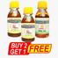 VesojE Agro Castor Oil-100 ml and Castor Oil-100 ml With Linseed oil-100 ml (Buy 2 Get 1 FREE) image