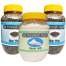 VesojE Agro Chia Seeds - 200gm and Chia Seeds- 200gm With Pink Salt Powder- 200g (Buy 2 Get 1 FREE) image