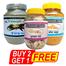 VesojE Agro Neem Powder-150gm and Kacha Holud Powder-100gm With Multani Mati -100gm (Buy 2 Get 1 FREE) image