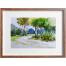 Village Road, Watercolor - (17x14)inches image