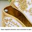 Vintage European Tissue Box Holder Luxurious Tissue Box Cover Gold Plastic Tissue Holder for Home Hotel Office Decor image