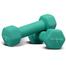 Vinyl Dumbbell 1kg -Green - 2pcs image