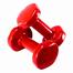 Vinyl Dumbbell 6 Kg With Pair - Red image