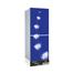 Vision Glass Door Refrigerator RE-185L Blue New Bottom Mount image