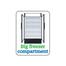 Vision Glass Door Refrigerator RE-185L Digital Lily Flower Bottom Mount image