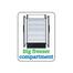 Vision Glass Door Top Mount With Low Noise Compressor And Fast Cooling Speed Refrigerator RE-222 Liter Mirror Blue FL image