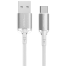 Vyvylabs Crystal Series Fast Charging Data Cable USB to Type-C 3A 1M White image