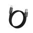 Vyvylabs Crystal Series Fast Charging Data Cable USB to Type-C 3A 1M Black(VCSUC-02) image