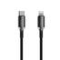 Vyvylabs Crystal Series Fast Charging Data Cable Type-C to iP 30W 1M Black(VCSCL-02) image
