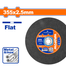 WADFOW WAC1314 Abrasive Metal Cutting Disc image