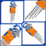 WADFOW WHK1291 Hex Key 9 Pcs image