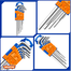 WADFOW WHK1292 Hex Key 9 Pcs image